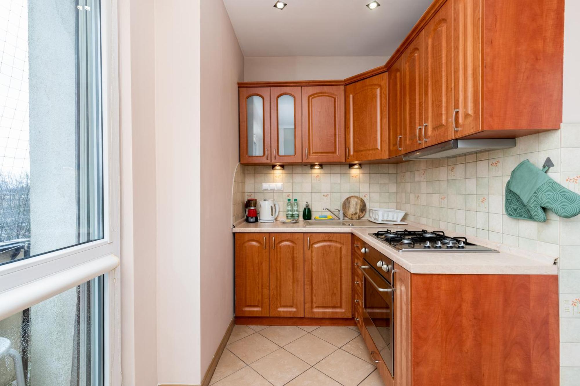 Zielona Nowa Huta Apartment Krakau Buitenkant foto